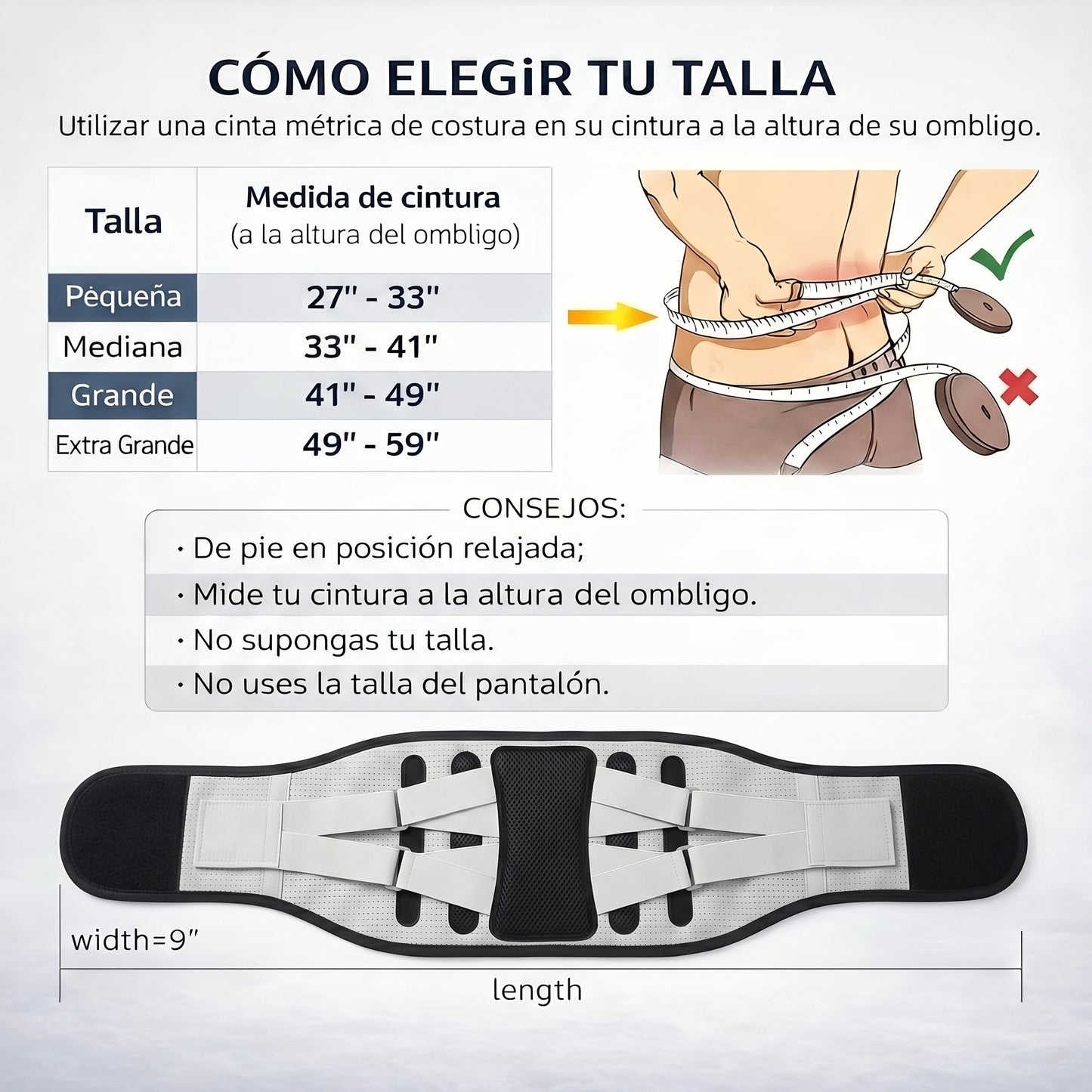 Faja LumbarMax 360: Soporte Total y Postura Perfecta
