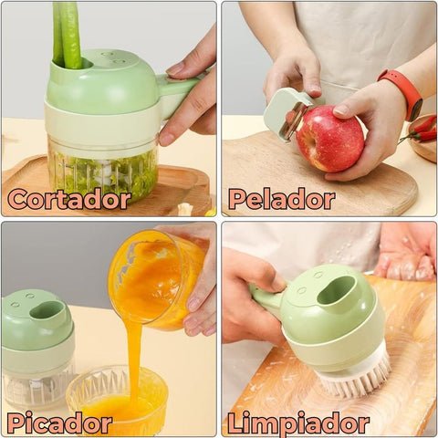 PowerChop - Picador Eléctrico de Vegetales 🥒