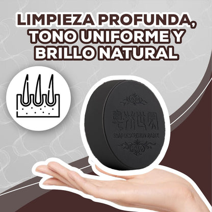 CanaBlock - Jabón negro anticanas con fórmula herbal