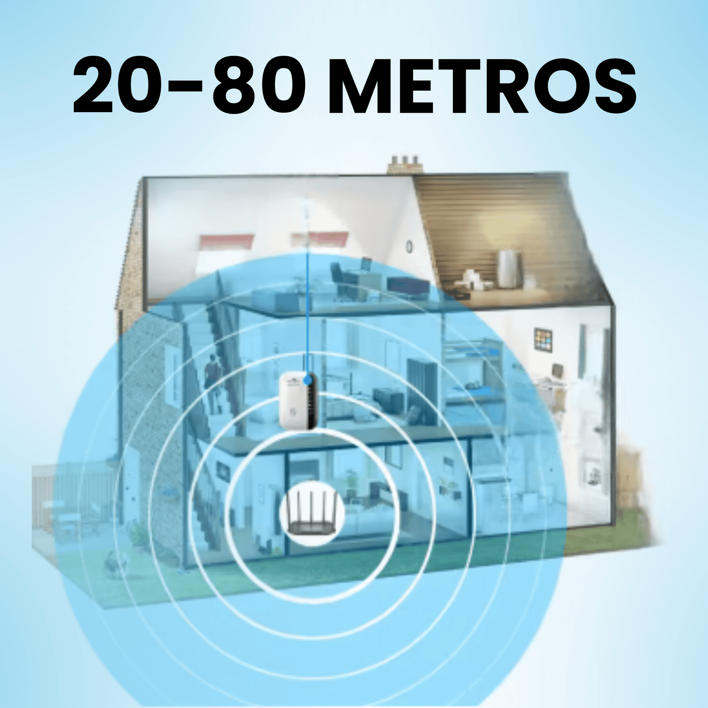 WAVEMAX - Amplificador de Señal Wifi [300Mbps] - [PROMOCIÓN DISPONIBLE SOLO HOY]