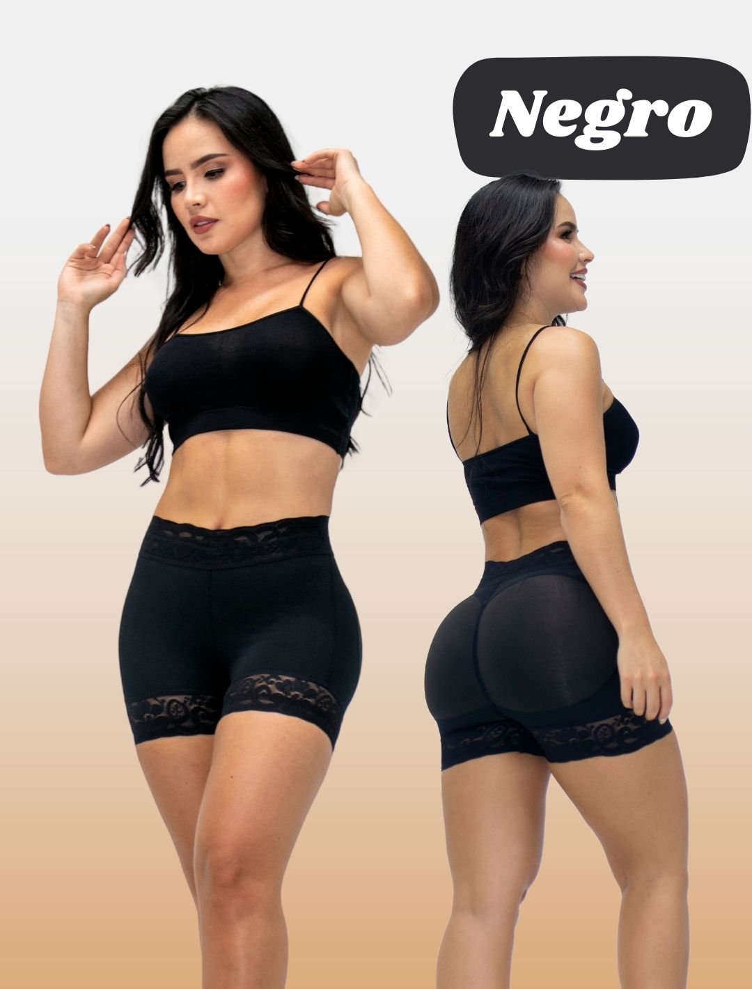 Short Levanta Cola con Varillas + Envío Gratis