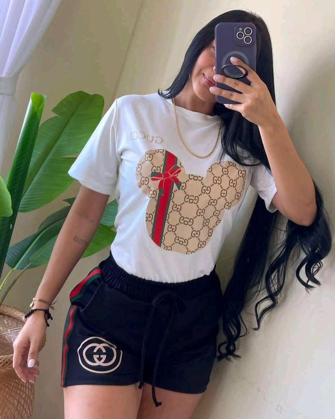 Golden Line Set - Conjunto short y camiseta - [PROMOCIÓN DISPONIBLE SOLO HOY]