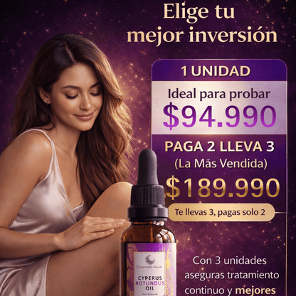 ¡Nuevo! Cyperus Rotundus Oil - Aceite anti vellitos No 1 en Estados Unidos