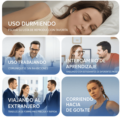 🎧 PolyVoice – Entiende y habla 144 idiomas al instante