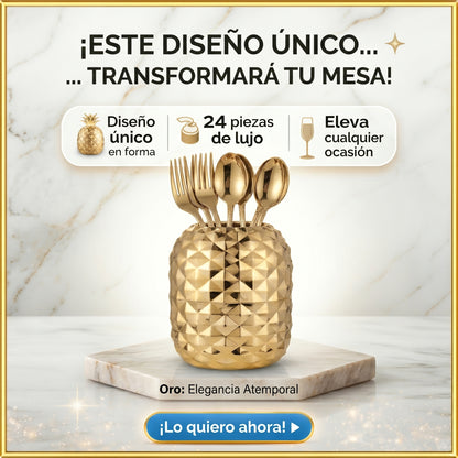 TropicalSet  24 piezas Haz que tu comedor hable por ti: moderno, vibrante y único 🟡Aprovecha el 50% DCTO solo por tiempo limitado