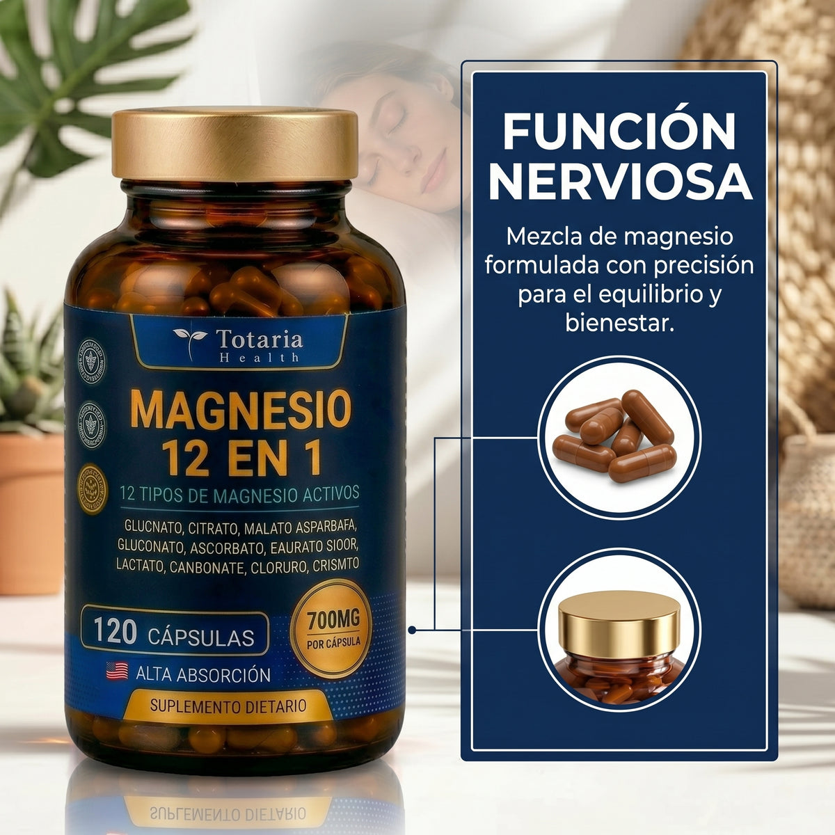 💙 MAGNESIUM 12 EN 1 COMPLEX | $99.990 + ENVIO GRATIS 🛻