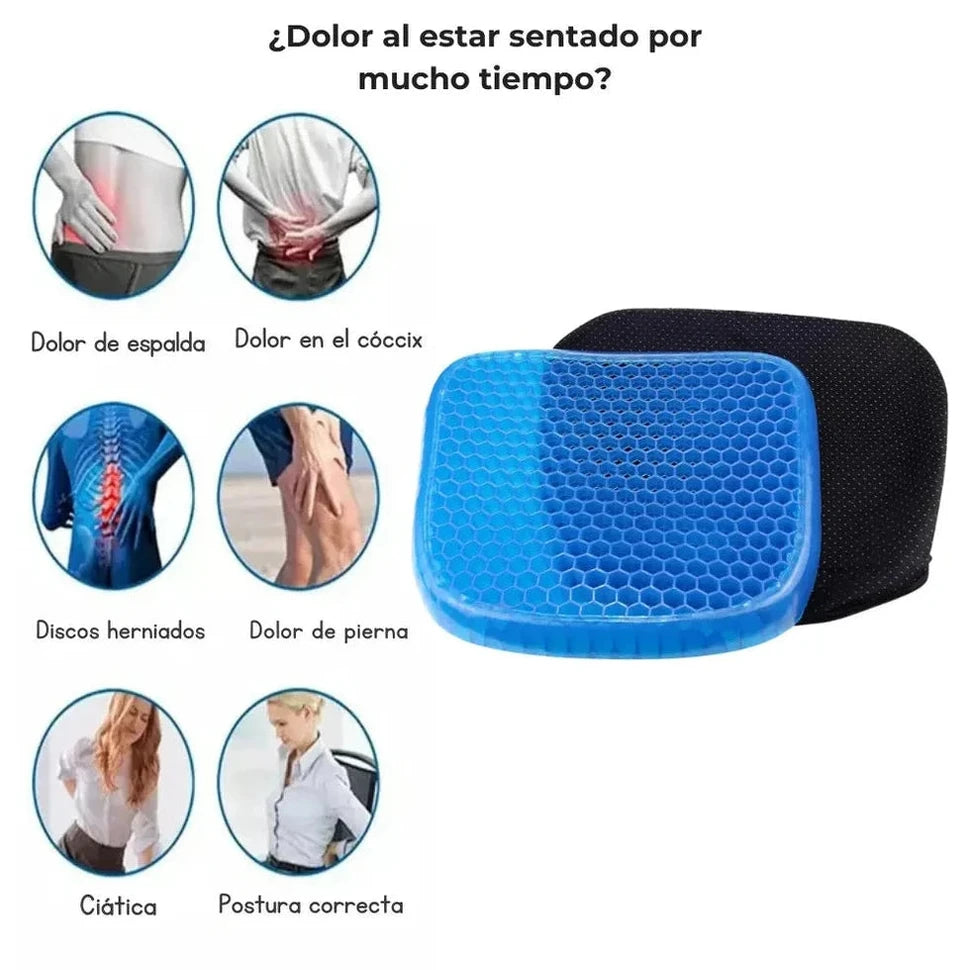 Comfort Gel: Cojín de alivio profundo para tu espalda