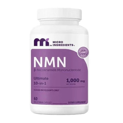 NMN 1000mg Micro Ingredients - Renueva tu Piel y Energia