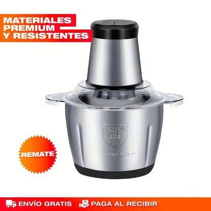 MOLINO PICADOR ELÉCTRICO ACERO INOXIDABLE 🔥2 LITROS🔥 (TAMAÑO GRANDE) - 2