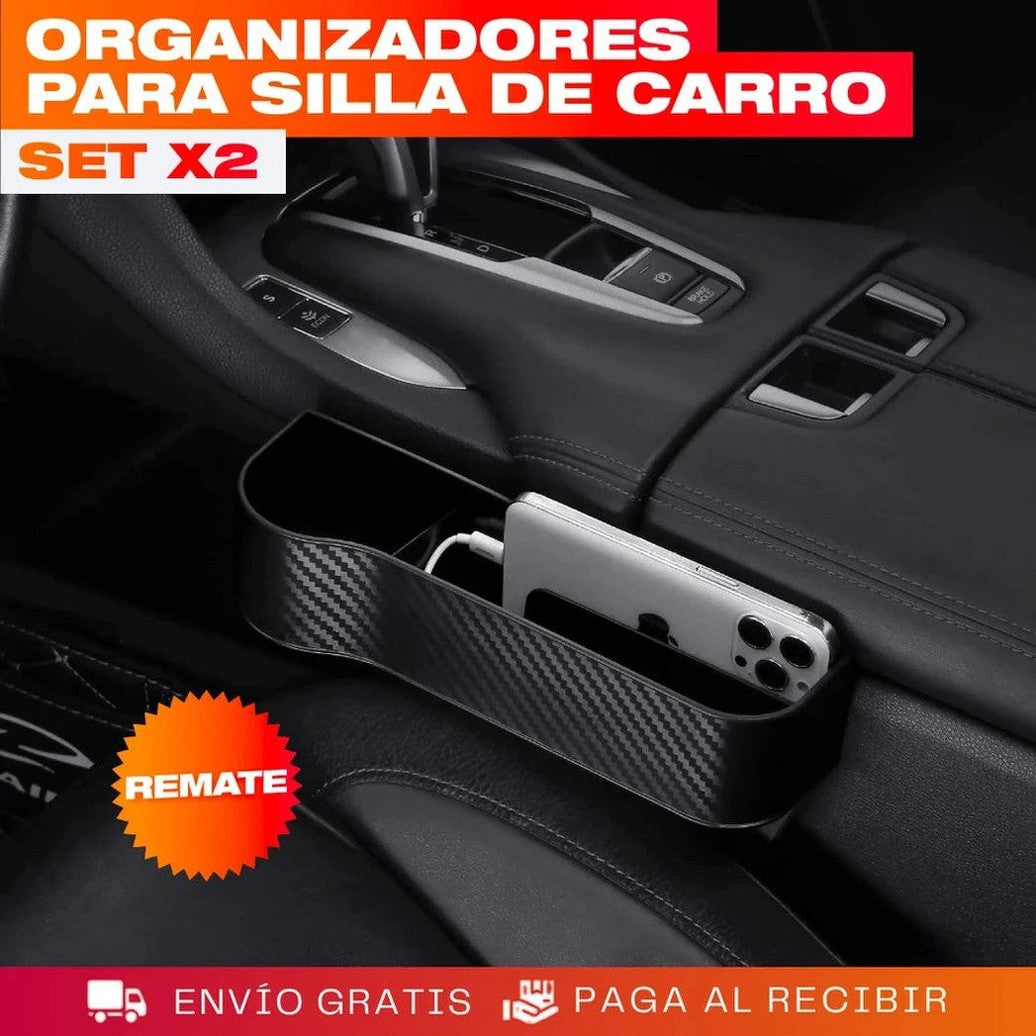 COMBO X2 ORGANIZADORES PARA SILLA DE CARRO - v2 - 2