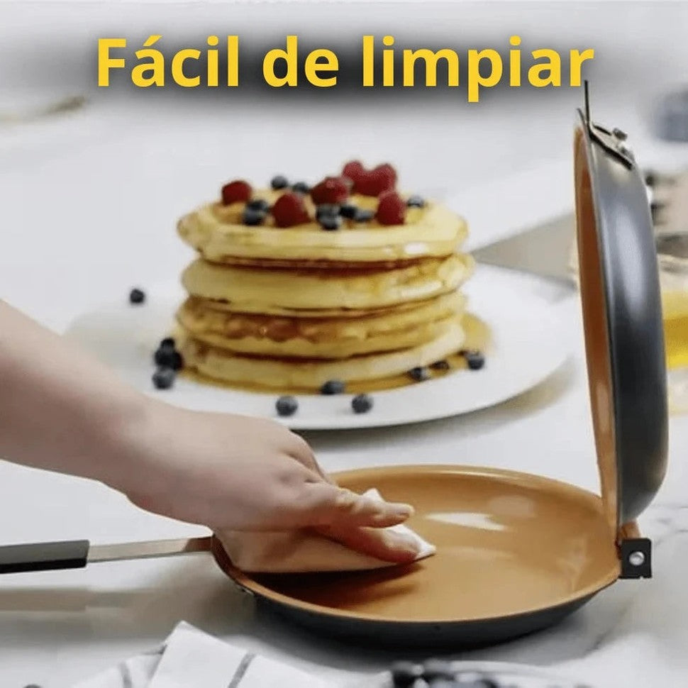 DuoChef – Sartén Antiadherente para Pancakes y Huevos - 3