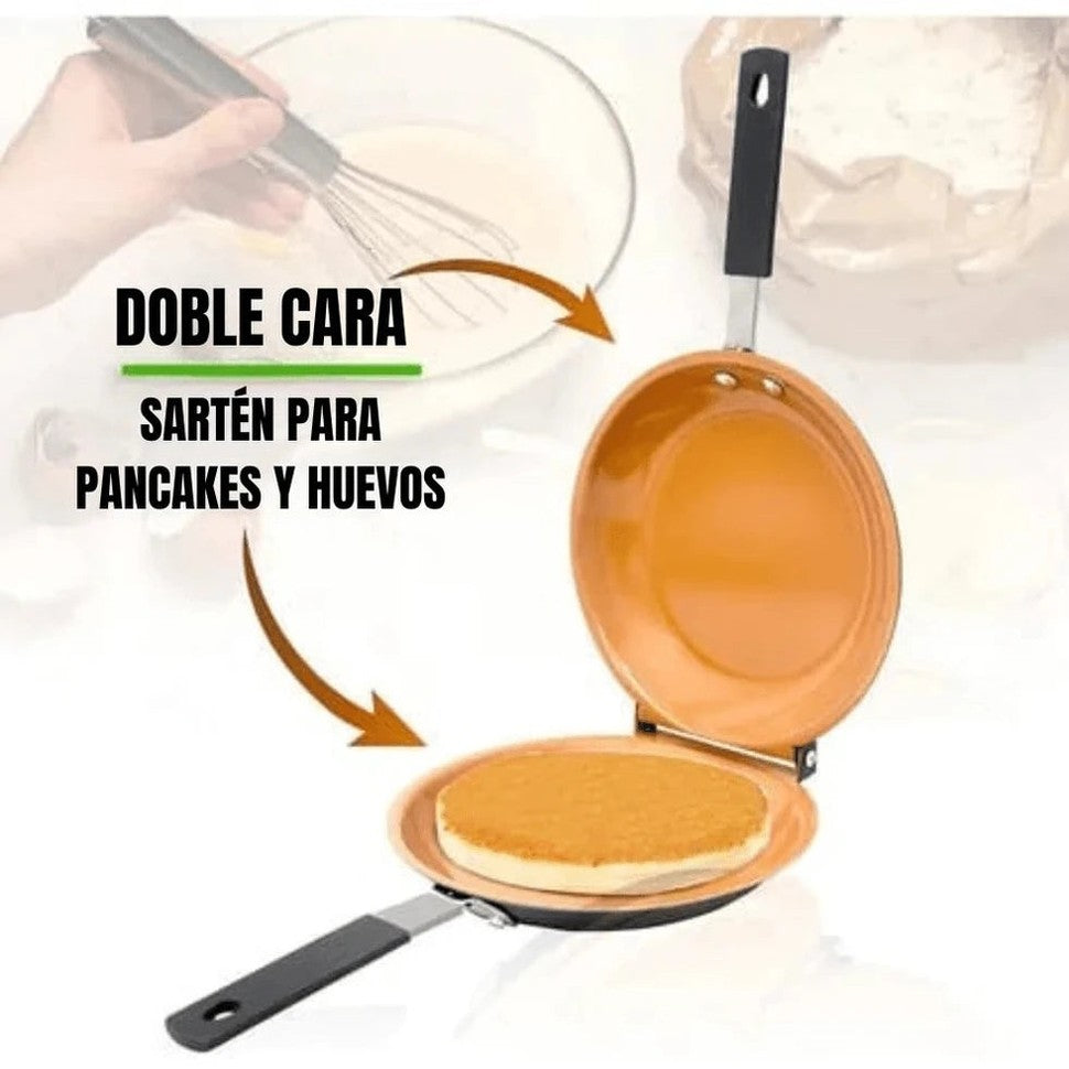 DuoChef – Sartén Antiadherente para Pancakes y Huevos - 5