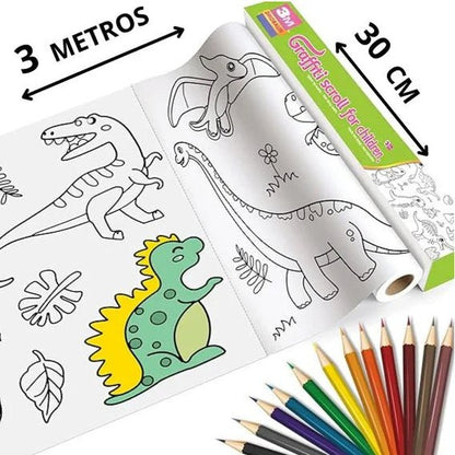 OFERTA ROLLO PARA COLOREAR DE 3 METROS🥳 - 6