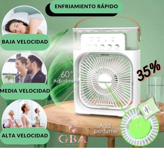 Glacio - Mini Ventilador Portátil - [PROMOCIÓN DISPONIBLE SOLO HOY]